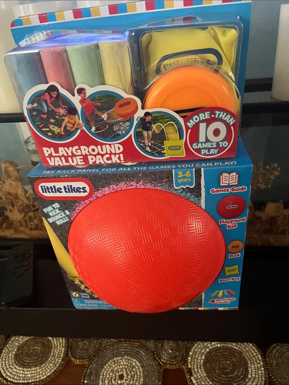 Little Tikes Playground Value Pack - Orange Playground Ball & Accessories